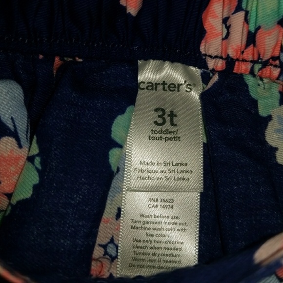 CARTER'S FLORAL SKIRT SIZE 3T - Picture 3 of 5